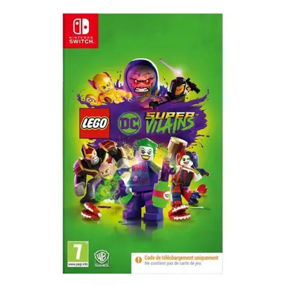 Lego DC Super-Vilains Jeu Switch - Code de téléchargement - Neuf