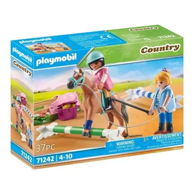 PLAYMOBIL - 71242 - Country - Cavaliere et cheval avec monitrice - Neuf