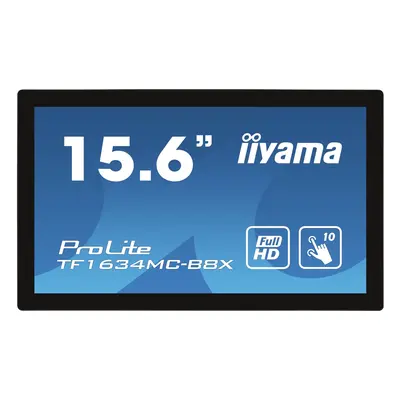 Iiyama ProLite TF1634MC-B8X écran plat de PC 39,6 cm (15.6 ) 1920 x 1080 pixels Full HD LED Écra