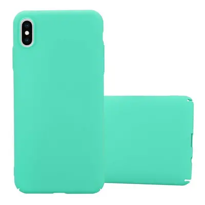 Coque pour Apple iPhone XS MAX en FROSTY VERT Hard Case Housse de protection Étui à l'aspect giv