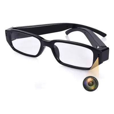 Lunettes Caméra Espion Photo Vidéo Microphone 5 Mp Micro SD Full HD 1080P Noire YONIS - Neuf