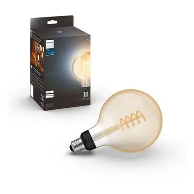 Ampoule connectée Philips Hue White Ambiance E27 Filament Globe 7W Transparent - Neuf