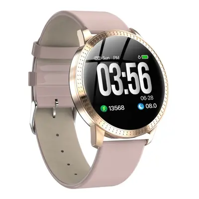 Montre Connectée Femme iOs Android Smartwatch Sport Cardio Rose YONIS - Neuf