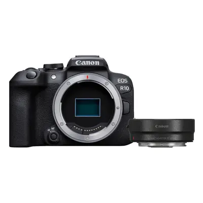 Appareil Photo Canon EOS R10+ EF- R MILC 24,2 MP CMOS 6000 x 4000 pixels, Noir - Neuf