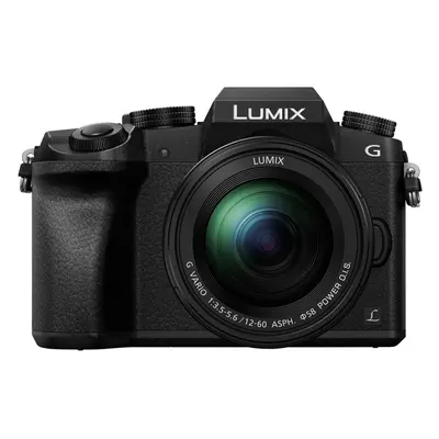 Panasonic Lumix DMC-G70 + G VARIO 12-60 MILC 16 MP Live MOS 4592 x 3448 pixels Noir - Neuf