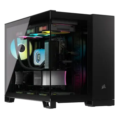 Corsair 2500X RGB Micro Tower Noir - Neuf