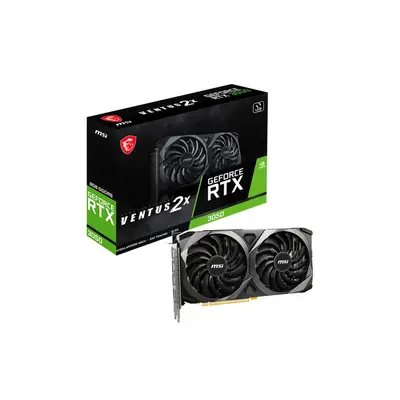 MSI VENTUS GeForce RTX 3050 2X 8G NVIDIA 8 Go GDDR6 - Neuf