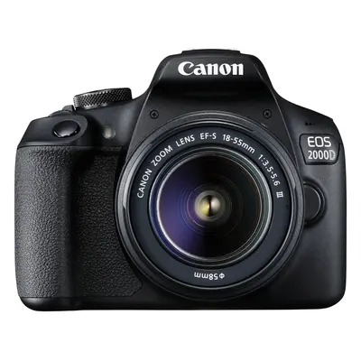 Canon EOS 2000D BK 18-55 IS + SB130 +16GB EU26 Kit d'appareil-photo SLR 24,1 MP CMOS 6000 x 4000