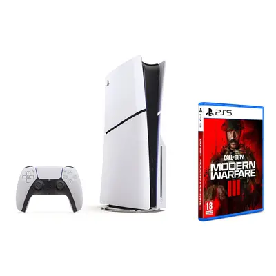 Pack PS5 Slim & Call of Duty: Modern Warfare III - Console de Jeux Playstation 5 Slim (Standard)