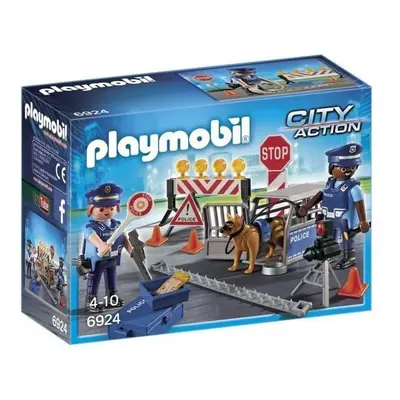 PLAYMOBIL 6924 - City Action - Barrage de Police - Neuf