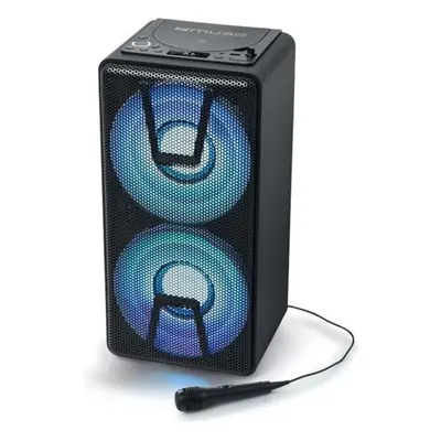 MUSE M-1820 DJ Enceinte Bluetooth Party Box - 150W - Lecteur CD - Compatible CD, CD-R/RW, MP3 - 