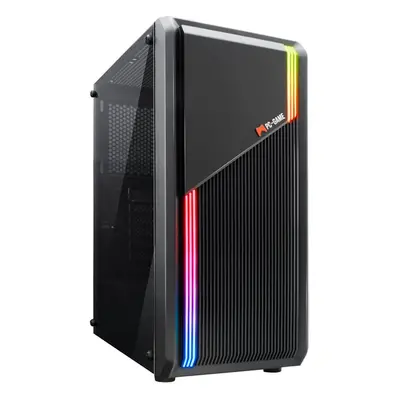 PC-GAME - PC Gamer Neon-X - AMD Ryzen 7 5700G, AMD Radeon Vega 7, RAM 16Go, M.2 500Go + 2To HDD,