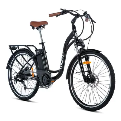 Vélo Electrique De ville, E-28.2 , Aluminium, SHIMANO 7 Vitesses , Freins a Disque Hydraulique B