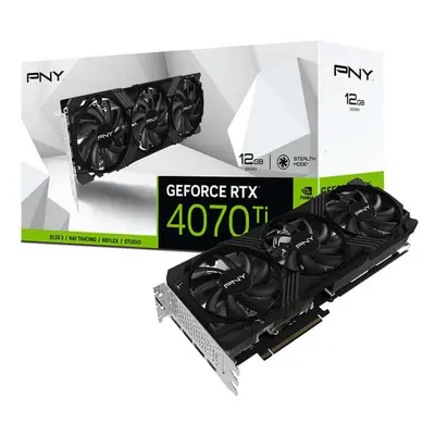 PNY GeForce® RTX™ 4070 Ti 12GB Verto LED Triple Fan - Neuf