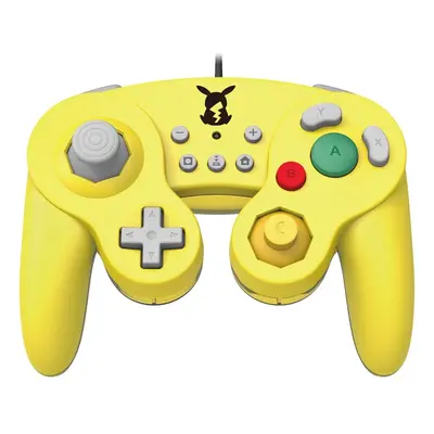 Hori Battle Pad Jaune USB Manette de jeu Analogique Nintendo Switch - Neuf