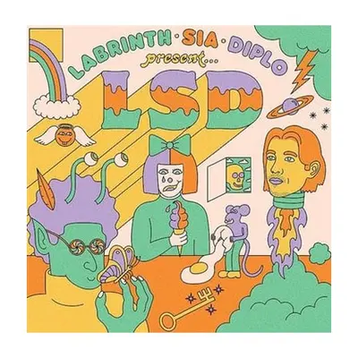 Labrinth, Sia & Diplo presents... LSD (5th Anniversary Edition) Vinyle Couleur Verre de mer - Ne