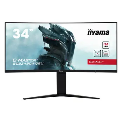 Iiyama G-MASTER GCB3480WQSU-B1 écran plat de PC 86,4 cm (34 ) 3440 x 1440 pixels UltraWide Quad 