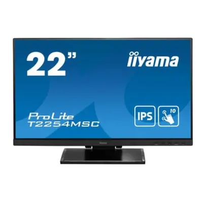 Ecran IIYAMA 21.5 Tactile PCAP 10 points ULTRA MINCE dalle IPS anti-reflet 1920x1080 4ms 250 cd/