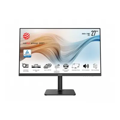 MSI Modern MD272QP 68,6 cm (27 ) 2560 x 1440 pixels Quad HD LED Noir - Neuf