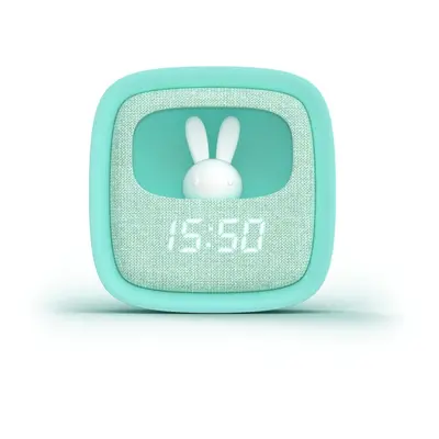 MOB – MOBILITY ON BOARD Réveil et Veilleuse pour Enfant Billy Clock - Motif Lapin - Face Avant T