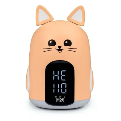 Bigben Kids Touch Réveil Veilleuse - Alarme Programmable avec 3 Sons - Intensité Lumineuse Régla