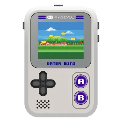 My Arcade - Gamer mini classique console de poche - Gris/violet - Neuf