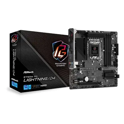 Asrock Z790M PG Lightning/D4 Intel Z790 LGA 1700 micro ATX - Neuf