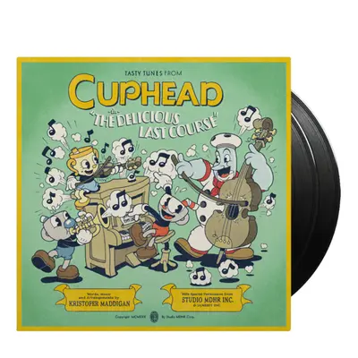 Cuphead The Delicious Last Course OST Vinyle - 2LP - Noir/Black - Neuf