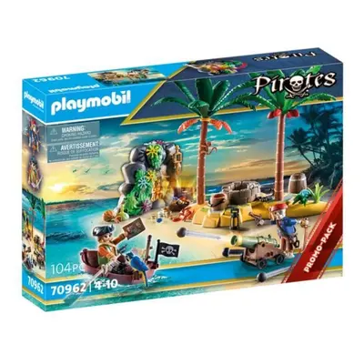 PLAYMOBIL - 70962 - Pirate - Ilôt des pirates - Aventure île au trésor - Neuf