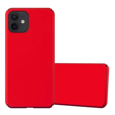 Coque pour Apple iPhone 12 PRO MAX en METALLIC ROUGE Hard Case Housse de protection Étui d'aspec