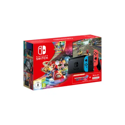 Switch & Mario Kart 8 Deluxe et 3 mois d'abonnement NSO- console de jeux portables 15,8 cm (6.2 