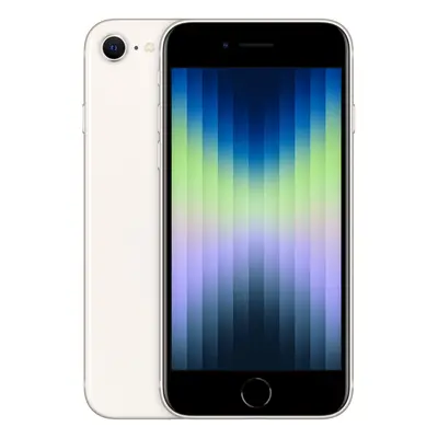 IPhone SE (2022) 64 Go, Lumière stellaire, débloqué - Neuf