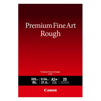 Canon Papier A3+ beaux-arts texturé Premium FA-RG1, 25 feuilles - Neuf