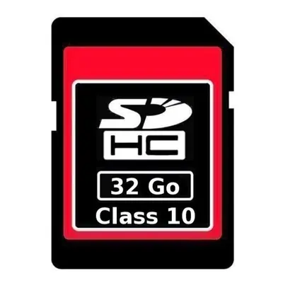 Carte Memoire SD Sdhc 32Go Camera Camescope Appareil Photo Universelle Classe 10 YONIS - Neuf