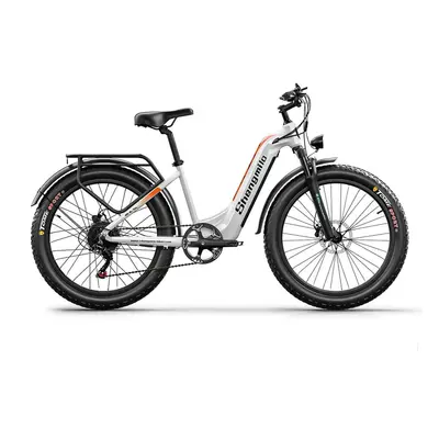 Shengmilo Mx06 48v17.5ah 26 Pouces 3.0 Gros Pneu Ville Vélo Électrique Hommes E-mountain Ebike M