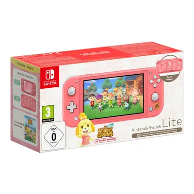 Switch Lite Ed. Marie Hawai & Animal Crossing: New Horizons - Console de jeux portables 14 cm (5