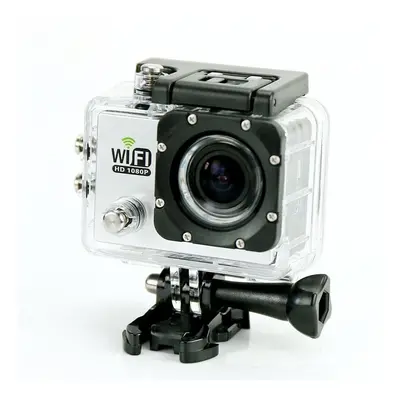 Camera Embarquée Sports Wi-Fi LCD Caisson Étanche Waterproof 12 Mp HD Blanc 4 Go YONIS - Neuf