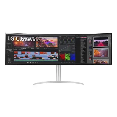 LG 49WQ95X-W écran plat de PC 124,5 cm (49 ) 5120 x 1440 pixels UltraWide Dual Quad HD Blanc - N