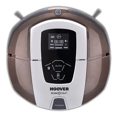 Hoover Robo.com³ RBC070/1 011 robot aspirateur 0,5 L Sac à poussière Métallique, Chocolat - Neuf