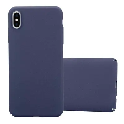 Coque pour Apple iPhone XS MAX en FROSTY BLEU Hard Case Housse de protection Étui à l'aspect giv