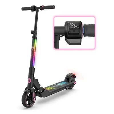 EVERCROSS TECH EV06C Trottinette Électrique pliable Enfants 6-12 Ans Écran LED Lumières colorés 