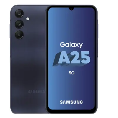 Galaxy A25 (5G) 128 Go, Bleu Nuit, Débloqué - Neuf