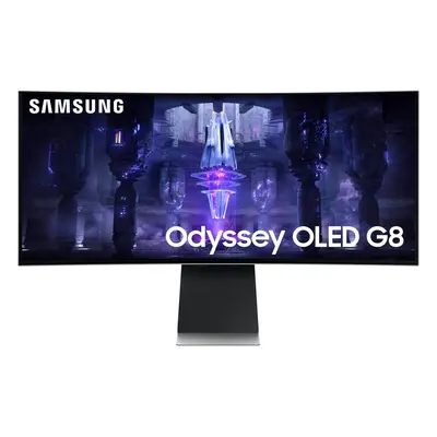 Samsung G85SB écran plat de PC 86,4 cm (34 ) 3440 x 1440 pixels UltraWide Quad HD OLED Argent - 