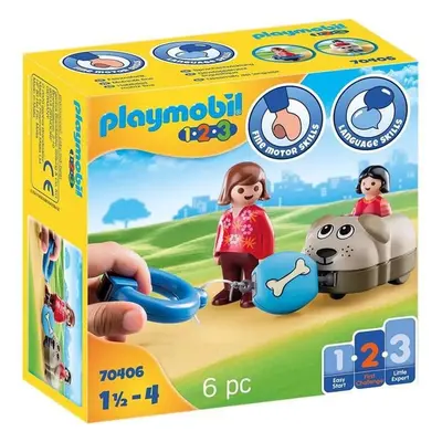 Playmobil Wagon chien - Neuf