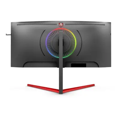 AOC AGON 3 AG353UCG écran plat de PC 88,9 cm (35 ) 3440 x 1440 pixels Quad HD LED Noir, Rouge - 