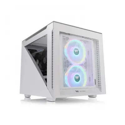 Thermaltake Divider 200 TG Micro Tower Blanc - Neuf