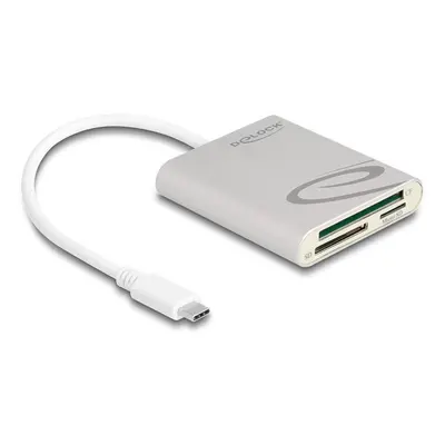 DeLOCK Lecteur de carte USB Type-C pour cartes de mémoire Compact Flash, SD ou Micro SD - Neuf