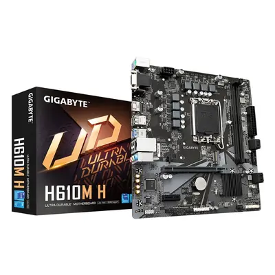 GIGABYTE H610M H carte mère Intel H610 Express LGA 1700 micro ATX - Neuf