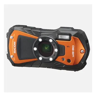 Ricoh WG-80 1/2.3 Appareil-photo compact 16 MP CMOS 4608 x 3456 pixels Noir, Orange - Neuf