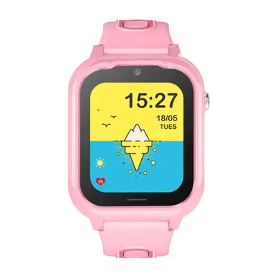 Montre intelligente pour enfants Valdus D38, écran IPS 1,6 pouces, 710 mAh, 4G, SOS, rose - Neuf